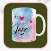 Taza de San Valentín “Stitch y Ángel”