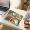mouse-pad-personalizado-snoopy-nombre Mouse Pad personalizado con diseño inspirado en Snoopy sobre su casita y nombre personalizado, ideal como regalo original.